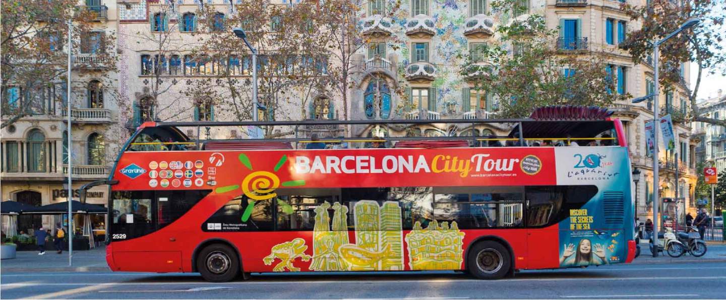 Barcelona City Tour Hop on Hop off  Bus