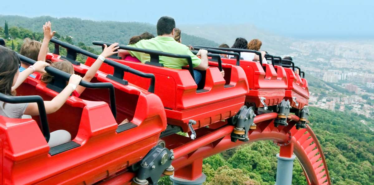 Entrada al Parque de Atracciones Tibidabo de Barcelona