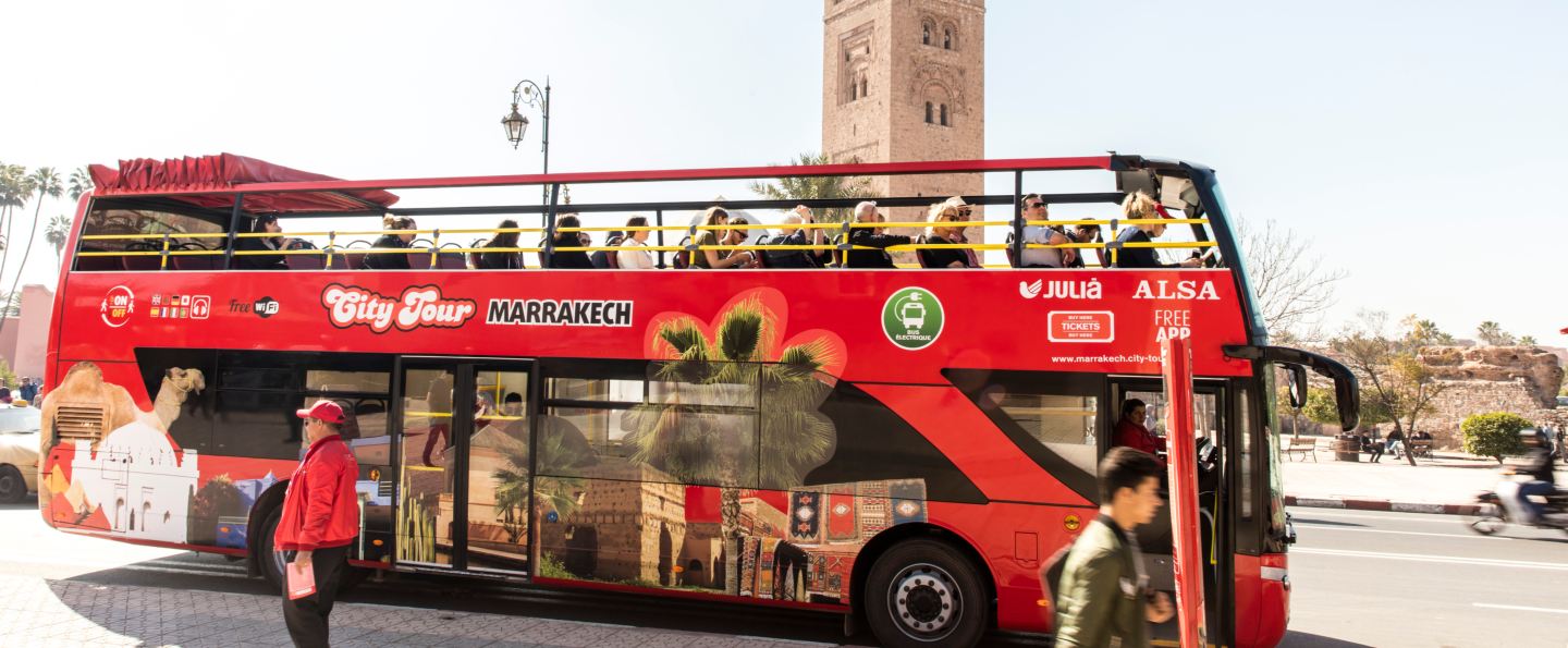 Bus turístico de Marrakech