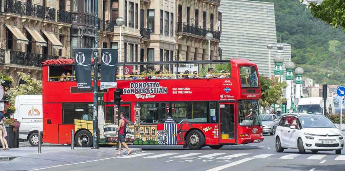 Donostia - San Sebastián  Hop on Hop off City Tour Bus