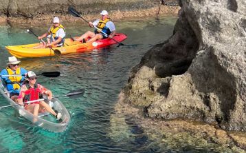Kayak por el Arrecife de las Sirenas