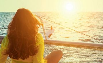 Puesta de sol en Catamarán por Málaga