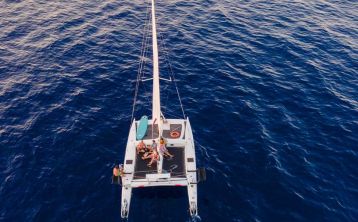 Catamaran tour from Fornells
