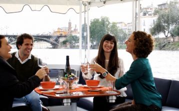 Paseo en barco privado por el Guadalquivir Paseo en barco privado por el Guadalquivir