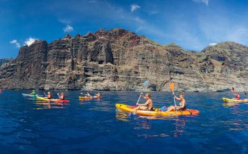 Kayak en los Gigantes de Tenerife Kayak en los Gigantes de Tenerife