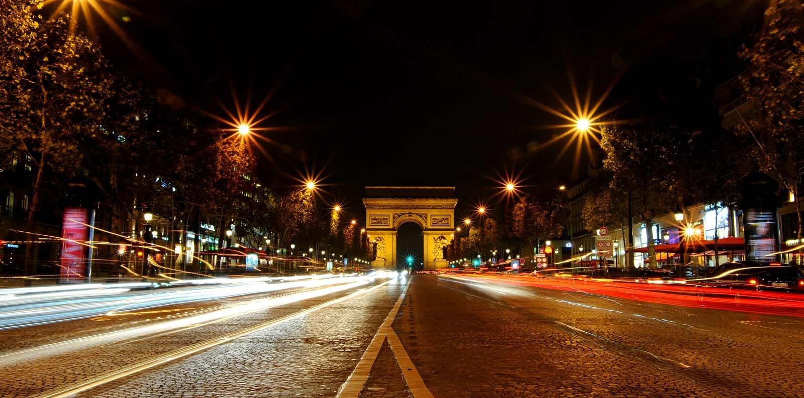 Tour nocturno por París